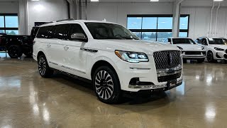 2023 Lincoln Navigator L Black Label [upl. by Nyletac]