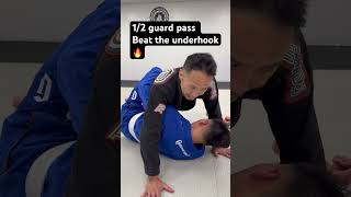 BJJ pass 12 guard under hook Professor Mike Chu [upl. by Aeniah]