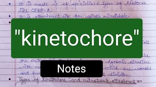 4kinetochore cytogeneticsamp evolution noteshpumscbotanymsczoology priyathakur [upl. by Wiebmer]