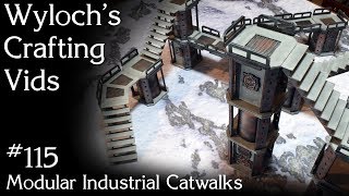 How to ScratchBuild Sector Mechanicus Walkways for Warhammer 40k Kill Team [upl. by Alohs77]