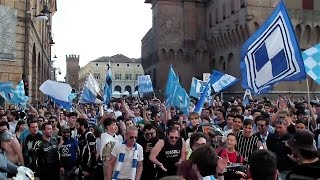 La SPAL in Serie A dopo 49 anni  Festa in centro [upl. by Aleacim]