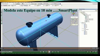 SmartPlant Modela Equipos en 10 min con este tutorial ASME VIII DIV 1 [upl. by Latsyrd]