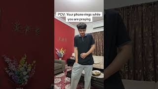 POV Your phone goes off while you are praying allah muslimcontent pov memes funny muslimmeme [upl. by Ariamo935]