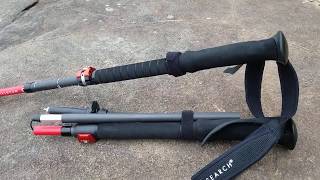 MSR Dynalock Ascent Carbon Backcountry Poles Review [upl. by Ahsinuq]