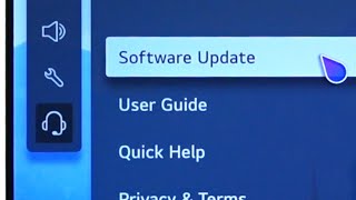 LG TV  How to Update the TV Software WebOS2223 [upl. by Gombach]