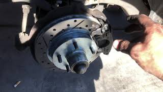 sticking brake caliper  quick fix [upl. by Claribel]