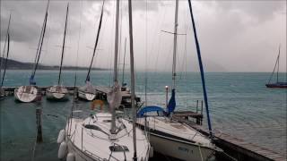 Sturm Weyregg am Attersee 20 Juli 2017 im SVWYS [upl. by Ai]