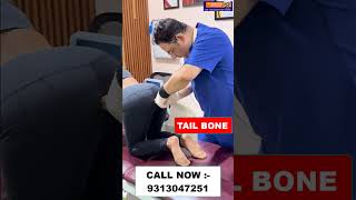 TAIL BONE  Chiropractic Treatment in Delhi  Dr Varun  Call  9313047251  delhi subhashnagar [upl. by Mackey]