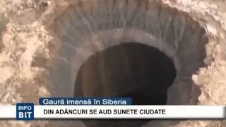 BIT TV STIRI  GAURA IMENSA IN SIBERIA DIN ADANCURI SE AUD SUNETE CIUDATE [upl. by Atinniuq]