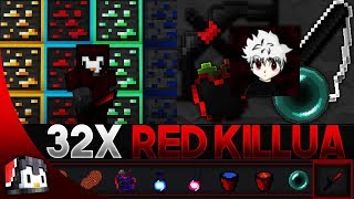 Red Killua 32x MCPE PvP Texture Pack FPS Friendly by Apexay [upl. by Willem475]