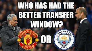 The Transfer Window Manchester United v Manchester City [upl. by Eahs434]