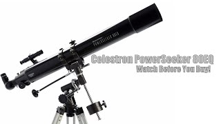 Celestron PowerSeeker 80EQ  Watch Before You Buy [upl. by Cowen]