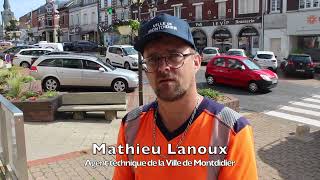 Somme  la Ville de Montdidier fournit une casquette à ses agents techniques qui travaillent dehors [upl. by Friedlander]