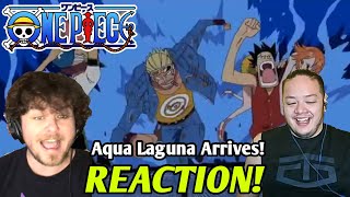 Aqua Laguna Arrives One Piece REACTION Episodes 254 255 amp 256 [upl. by Fine]