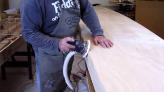 Boardman 14 SUP Construction Video 19 Preparing for Fiberglass [upl. by Nonna]