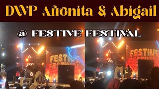 Afronita amp Abigail ❤️🔥Talented Kids winner SS 14 thrilling their fans at the Festive Festival 😳 [upl. by Ailemor]