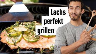 Lachs grillen  Tutorial für Fisch vom Grill  EDEKA [upl. by Giffie]