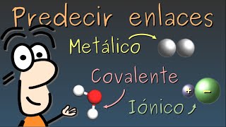 Enlace químico predicción de enlace covalente iónico y metálico entre átomos ¿Para qué Ruperto [upl. by Nerahs]