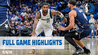 Kyrie Irving 21 points Highlights vs Orlando Magic  11623 [upl. by Anahpos]