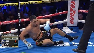 Teofimo Lopez vs Jamaine Ortiz  HIGHLIGHTS HD  Extended [upl. by Tecu]