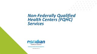 NonFederally Qualified Health Centers FQHC Services [upl. by Aitselec]