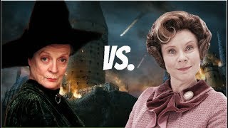 Minerva Mc Gonagall Vs Dolores Umbridge [upl. by Ahseryt]