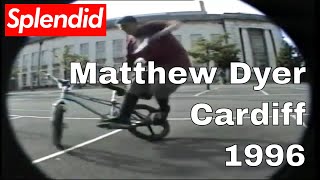 Mid School Flatland BMX with Denny Dolomite aka Matthew Dyer Cardiff 1996 [upl. by Diena834]