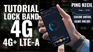 Tutorial Lock Band Jaringan 4G LTE  4G LTEA di HP Android  REDMI NOTE 7 LAVENDER [upl. by Ahoufe]