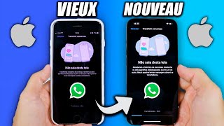 Transférer Discussion WhatsApp de iPhone Vers iPhone [upl. by Nivram55]