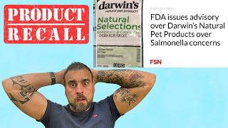 FDA RAW PET FOOD RECALL Darwin’s Natural Selections [upl. by Clower]