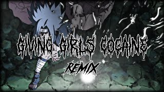 Giving Girls Cocaine  Lil Peep amp Lil Tracy Ft SadDeath Remix AMV Lyric Video [upl. by Viridi681]