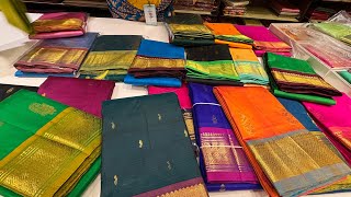 ✨💥Diwali sarees wedding collection pure silks 5 to 50 offer  fancy sarees starting 550₹ … [upl. by Cullin]