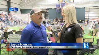 Live interview from the Tippecanoe County Fair Jason Hankins [upl. by Arutnev]