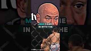 👔Dana White immediate REACTION of Ilia vs Max⚔️ ufc mma [upl. by Leirrad]