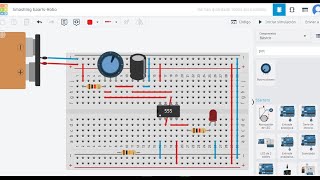 Circuito Intermitente con 555 [upl. by Cyril]