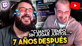 ALEXELCAPO y TONACHO RECUERDAN su INICIO JUNTOS en MINECRAFT  permadeath [upl. by Llevert627]