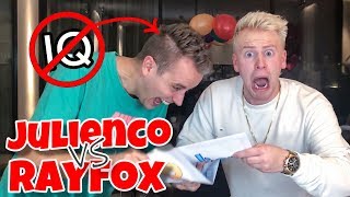 2 DUMME JUNGS machen IDIOTENTEST  🤯 Julienco vs RayFox II RayFox [upl. by Ikila]