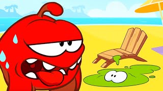 Om Nom 👀 Om Nom Turning RED 🍿 Super Toons TV Po Polsku [upl. by Yrod]