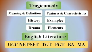 Tragicomedy Drama in English Literature Definition Characteristics Elements and Examples [upl. by Aninnaig]