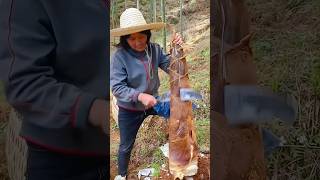 Fatty Food  GOOD FOOD MOOD  farming farmer farm farmlife viral shorts trend chainese asmr [upl. by Ardnuat902]