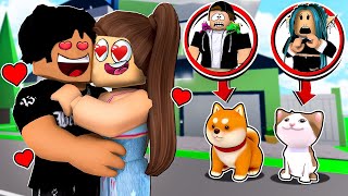 Pretending To Be PETS with MY GIRLFRIEND in roblox [upl. by Mario]