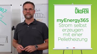 myEnergy365 Strom selbst erzeugen mit einer Pelletheizung  ÖkoFEN Technik einfach erklärt [upl. by Irehj763]