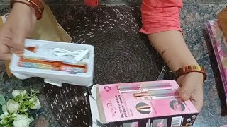 two in one eyebrow trimmer and hair removal review from meesho facial hair remover epilators [upl. by Wilterdink825]