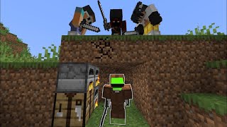 Minecraft Speedrunner VS 3 Sicarios [upl. by Chaffin202]