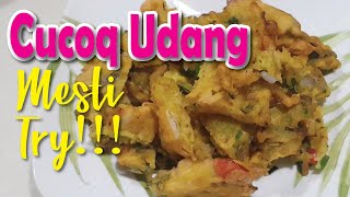 CUCOQ UDANG  CUCUR UDANG RANGUP [upl. by Eerat]