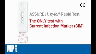 ASSURE Helicobacter pylori Rapid Test CE Instruction for use video MP Biomedicals Asia Pacific [upl. by Briano]