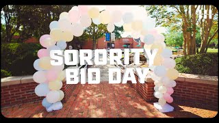 Sorority Bid Day Fall 2024 [upl. by Adnamas]