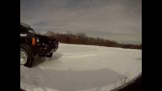 Testing BFGoodrich KO2 tires in the snow by Offroad Consulting [upl. by Bbor]