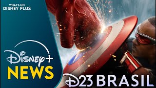 D23 Brazil  Marvel Studios Showcase Reveals  Disney Plus News [upl. by Felix133]