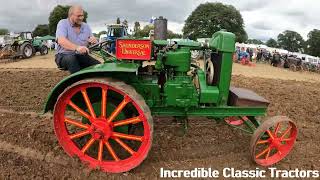 1916 Saunderson Mills G Universal 62 Litre 2Cyl Petrol Tractor 25 HP [upl. by Kablesh922]